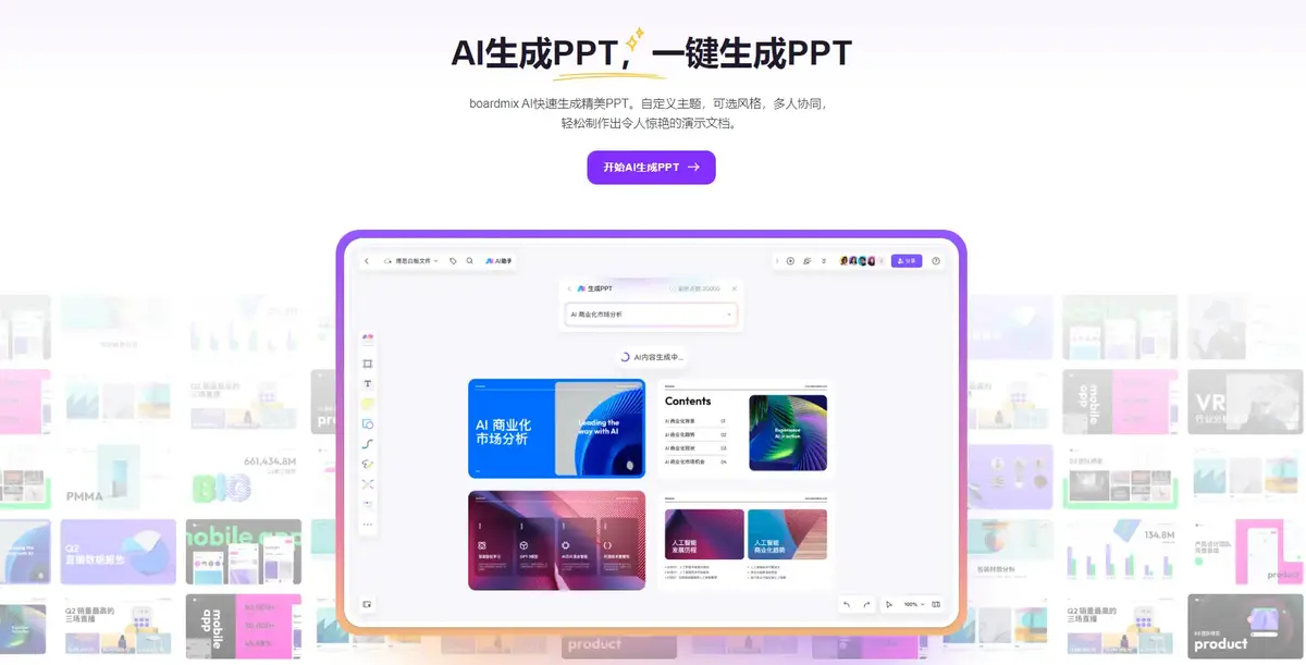 4个AI PPT制作教程-免费智能生成ppt的方法-用人工智能生成ppt