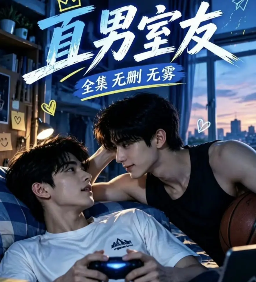 《直男室友》无雾无删版 全程高能_直男室友短剧网盘非压缩包_Ai短剧《直男室友的恶堕》HD中